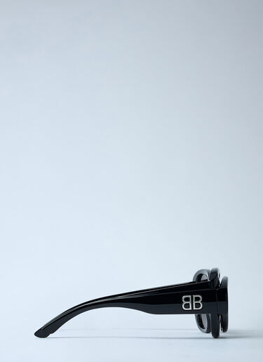 Superbusy Round Sunglasses Balenciaga Superbusy Round Sunglasses Black bal0361001