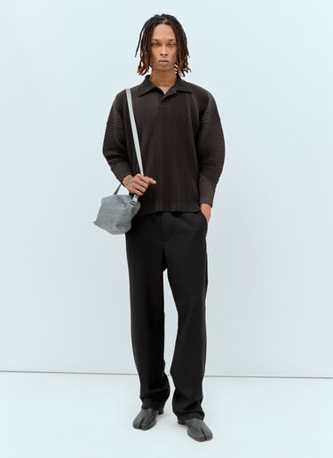 Saddle クロスボディバッグ Bao Bao Issey Miyake Saddle クロスボディバッグ グレー bao0156003