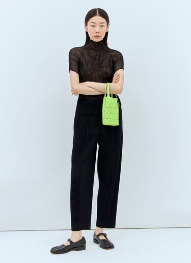 Prism Plus Mini Tote Bag Bao Bao Issey Miyake Prism Plus Mini Tote Bag Green bao0257001
