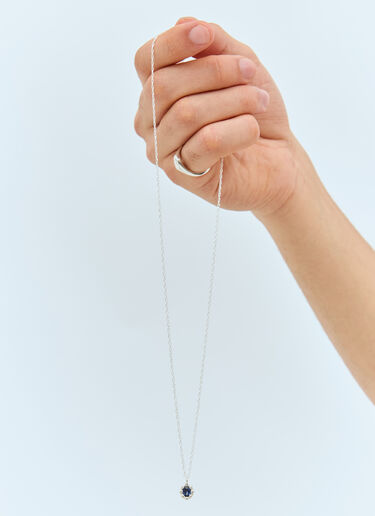 Mini Bamboo Pendant Necklace Bleue Burnham Mini Bamboo Pendant Necklace Silver bbm0356005
