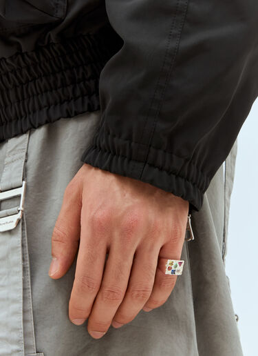 Cottage Rose Garden Signet Ring Bleue Burnham Cottage Rose Garden Signet Ring Silver bbm0356008