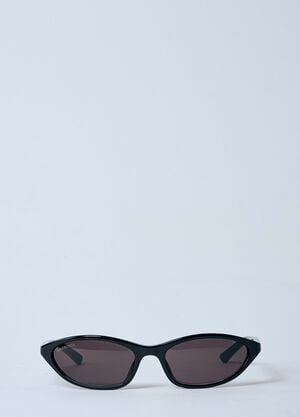 Balenciaga Neo Oval 2.0 Sunglasses Black bcs0260001