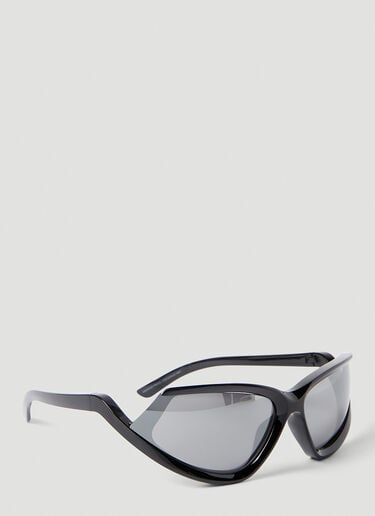 Balenciaga X-pander 猫眼形太阳镜 黑色 bcs0353009