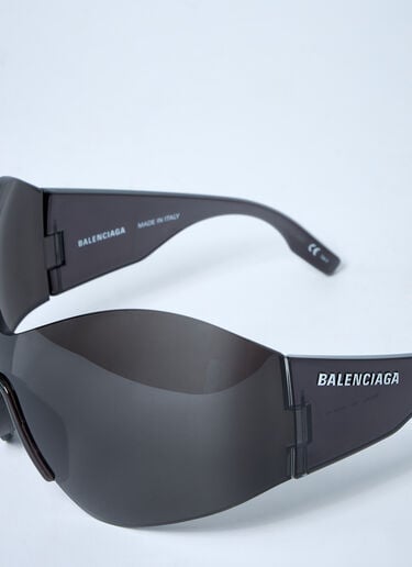 Balenciaga 面罩式蝴蝶形太阳镜 黑色 bcs0353017