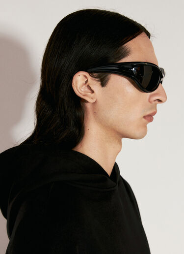 Balenciaga Dynamo Round Sunglasses Black bcs0355002