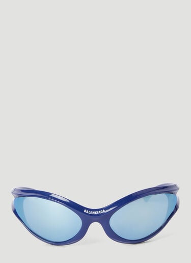 Dynamo Round Sunglasses Balenciaga Dynamo Round Sunglasses Blue bcs0355003