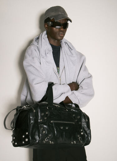 Balenciaga Bossy 眼罩型太阳镜 黑 bcs0357006