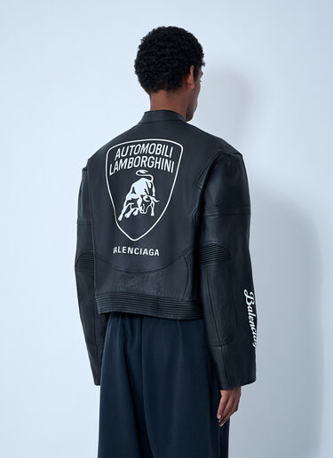 Automobili Lamborghini Biker Jacket Balenciaga x Lamborghini Automobili Lamborghini Biker Jacket Black bll0162002