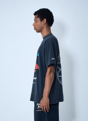 Balenciaga x Lamborghini Automobili Lamborghini T-Shirt Black bll0162003