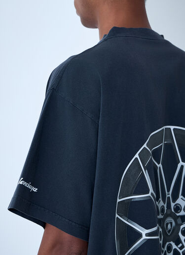 Balenciaga x Lamborghini Automobili Lamborghini T-Shirt Black bll0162003
