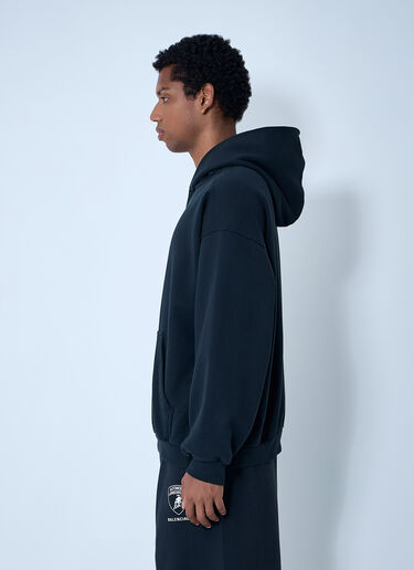 Automobili Lamborghini Hooded Sweatshirt Balenciaga x Lamborghini Automobili Lamborghini Hooded Sweatshirt Black bll0162005