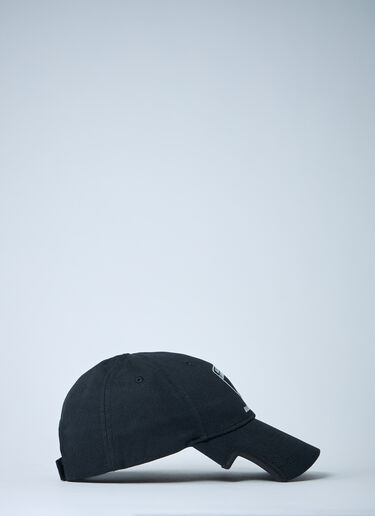 Logo Motif Baseball Cap Balenciaga x Lamborghini Logo Motif Baseball Cap Black bll0162006
