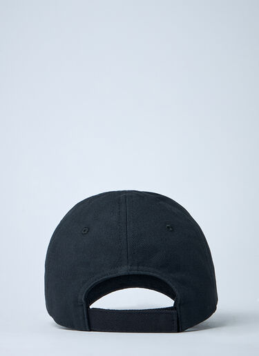 Logo Motif Baseball Cap Balenciaga x Lamborghini Logo Motif Baseball Cap Black bll0162006