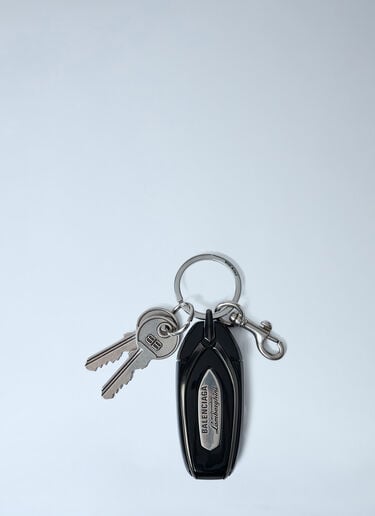 Balenciaga x Lamborghini Logo Charm Keyring Silver bll0162012