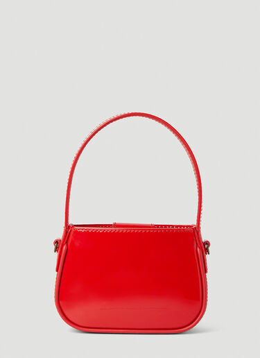 Logo Embellished Shoulder Bag Blumarine Logo Embellished Shoulder Bag Red blm0252021
