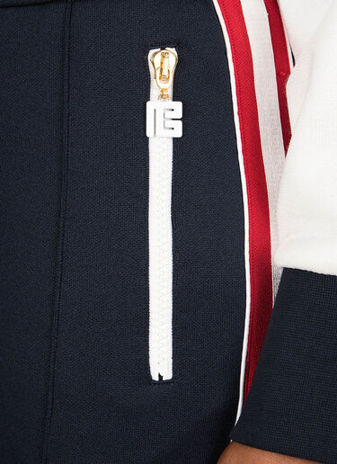 Balmain 래글런 스웨트셔츠 블루 bln0253021