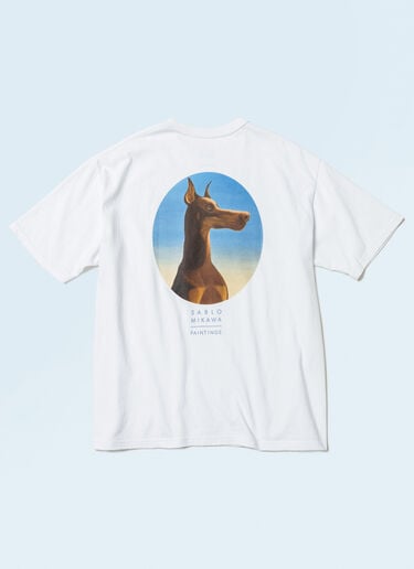 BEAMS T x LN-CC T-Shirt With Artwork By Sablo Mikawa BEAMS BEAMS T x LN-CC T-Shirt With Artwork By Sablo Mikawa White bms0158002