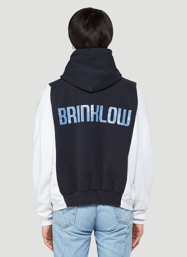 Contrast-Panel Hooded Sweatshirt Bonum Contrast-Panel Hooded Sweatshirt White bon0344026