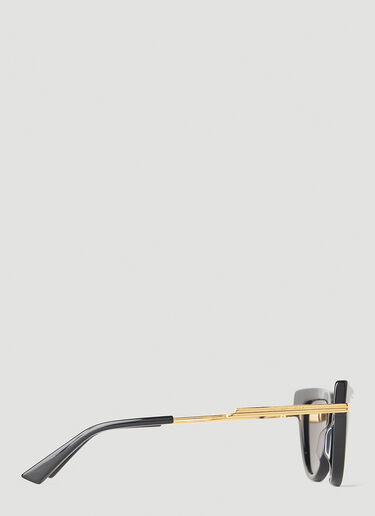 Bottega Veneta BV1265S 猫眼形太阳镜 黑色 bos0253004
