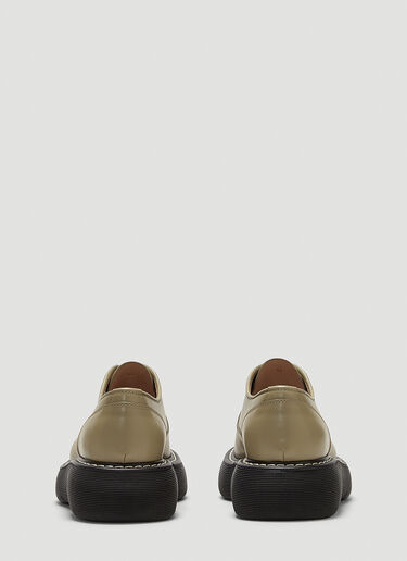 Bounce Lace-Up Shoes Bottega Veneta Bounce Lace-Up Shoes Green bov0143019