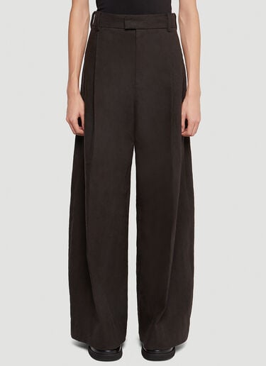 Wide-Leg Pants Bottega Veneta Wide-Leg Pants Brown bov0144006
