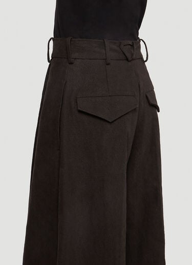 Wide-Leg Pants Bottega Veneta Wide-Leg Pants Brown bov0144006