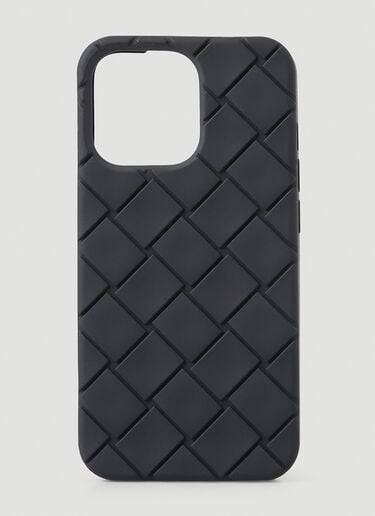 Bottega Veneta Intreccio iPhone 13 手机套 黑色 bov0148151