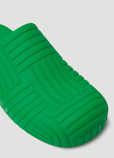 Intreccio Clogs Bottega Veneta Intreccio Clogs Green bov0149088