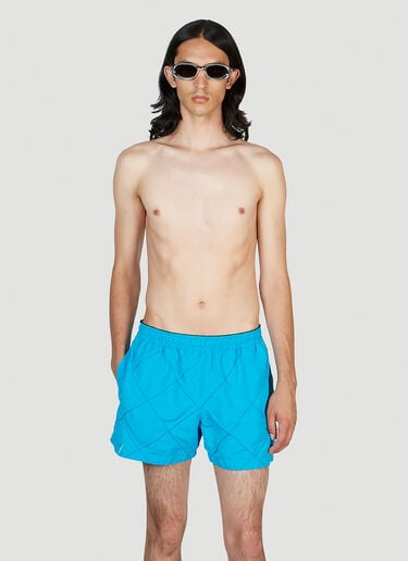 Intreccio Swim Shorts Bottega Veneta Intreccio Swim Shorts Blue bov0151019