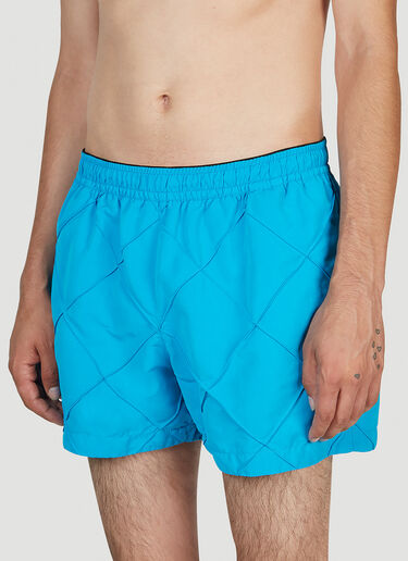 Intreccio Swim Shorts Bottega Veneta Intreccio Swim Shorts Blue bov0151019