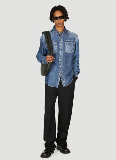 Denim Shirt Bottega Veneta Denim Shirt Blue bov0153014