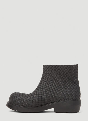 Leather Ankle Boots Bottega Veneta Leather Ankle Boots Black bov0154013