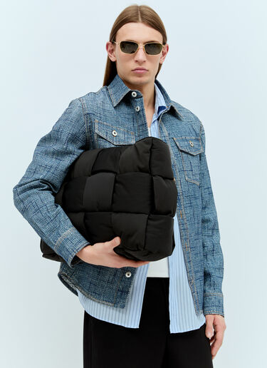 라지 아르코 패디드 토트백 Bottega Veneta 라지 아르코 패디드 토트백 블랙 bov0154018
