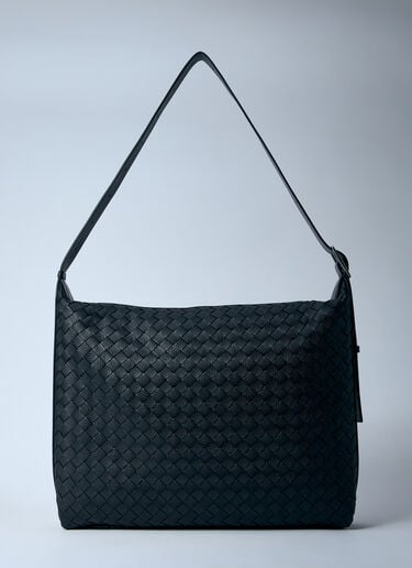 Bottega Veneta Medium Traveler Shoulder Bag Black bov0159028