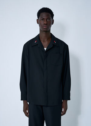 Bottega Veneta Light Wool Shirt Black bov0160002