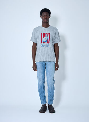 SiSi クラッシュドTシャツ Bottega Veneta SiSi クラッシュドTシャツ グレー bov0160007