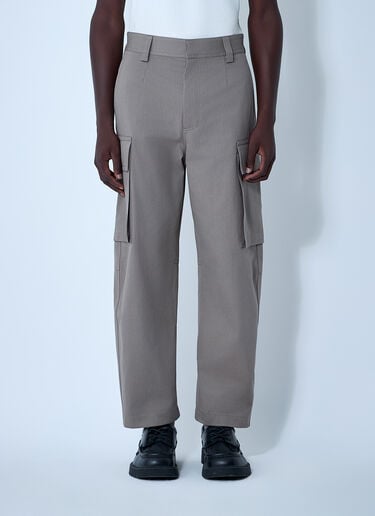 Cotton Twill Cargo Pants Bottega Veneta Cotton Twill Cargo Pants Grey bov0161003