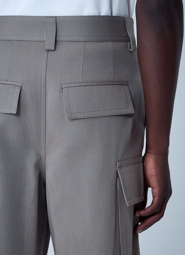 Cotton Twill Cargo Pants Bottega Veneta Cotton Twill Cargo Pants Grey bov0161003
