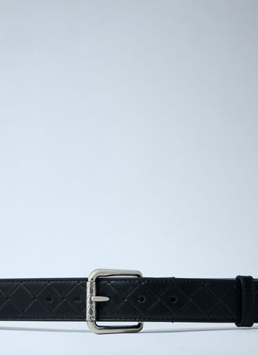 Intrecciato Stamp Belt Bottega Veneta Intrecciato Stamp Belt Black bov0161014
