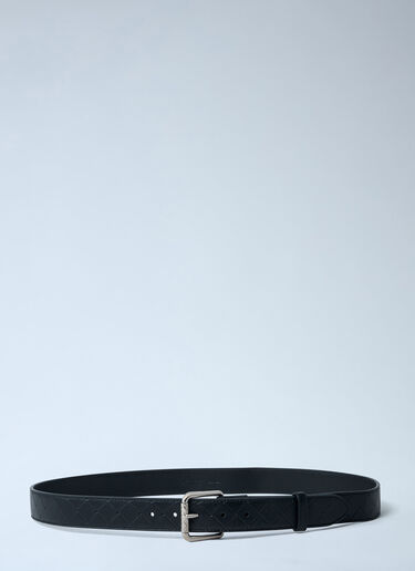 Intrecciato Stamp Belt Bottega Veneta Intrecciato Stamp Belt Black bov0161014