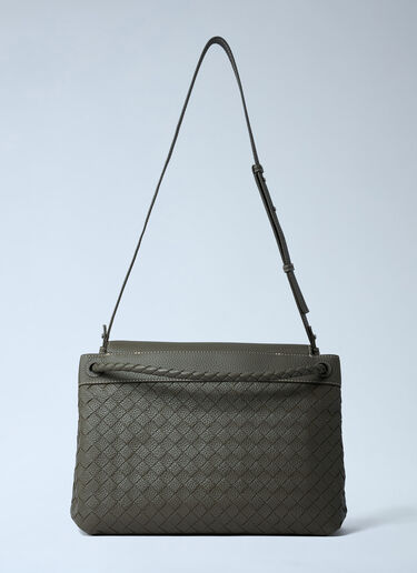 Bottega Veneta Andiamo Messenger Crossbody Bag Grey bov0161016