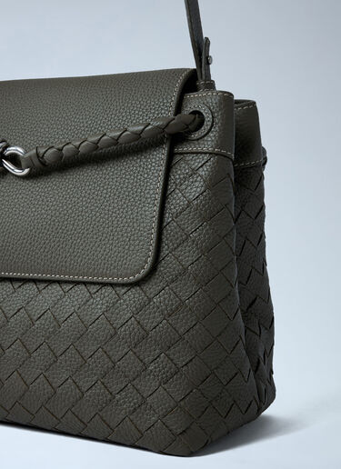 Bottega Veneta Andiamo Messenger Crossbody Bag Grey bov0161016