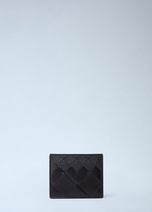 Bottega Veneta Intrecciato Credit Cardholder Brown bov0161022