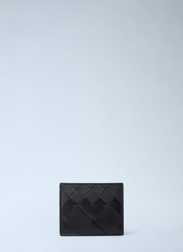 Bottega Veneta Intrecciato Credit Cardholder Brown bov0161022