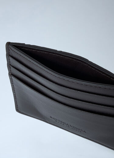 Bottega Veneta Intrecciato Credit Cardholder Brown bov0161022