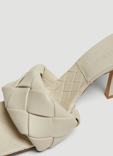 Padded Intreccio Sandals Bottega Veneta Padded Intreccio Sandals White bov0241067