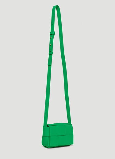 Bottega Veneta Mini Cassette Shoulder Bag Green bov0245071