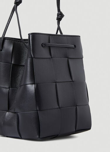 Bottega Veneta Small Casette Bucket Crossbody Bag Black bov0247129