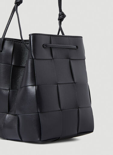 Small Casette Bucket Crossbody Bag Bottega Veneta Small Casette Bucket Crossbody Bag Black bov0247129