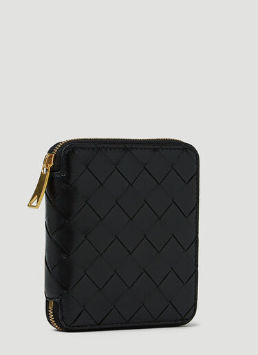 Intrecciato Zip Wallet Bottega Veneta Intrecciato Zip Wallet Black bov0247131